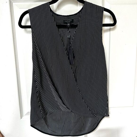 Rag and Bone Victor sleeveless silk blouse - Picture 9 of 14